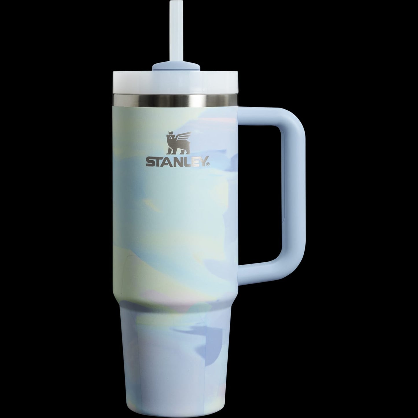 Premium Stanley-Quencher H2.0 Flowstate Stainless Steel 40 OZ Vacuum Insulated Cup, Tumbler, Mug with Lid -Stainless Steel - BPA free