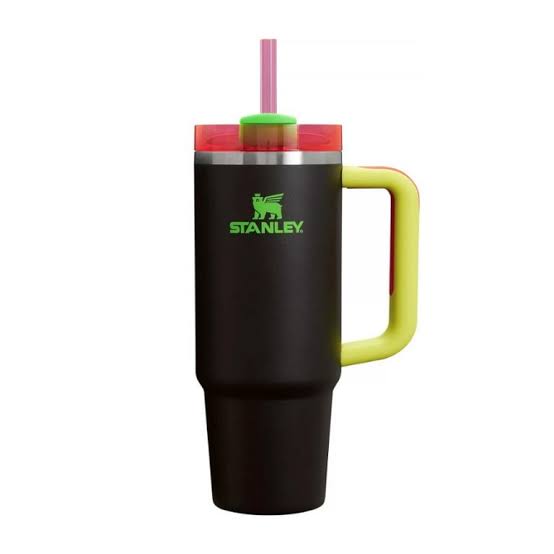 Premium Stanley-Quencher H2.0 Flowstate Stainless Steel 40 OZ Vacuum Insulated Cup, Tumbler, Mug with Lid -Stainless Steel - BPA free